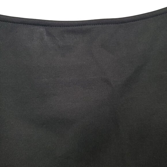 Agnes Orinda Size 3X Blouse Sheer Heart Puff Sleeves V Neck Twisted Front Flowy - Picture 7 of 13